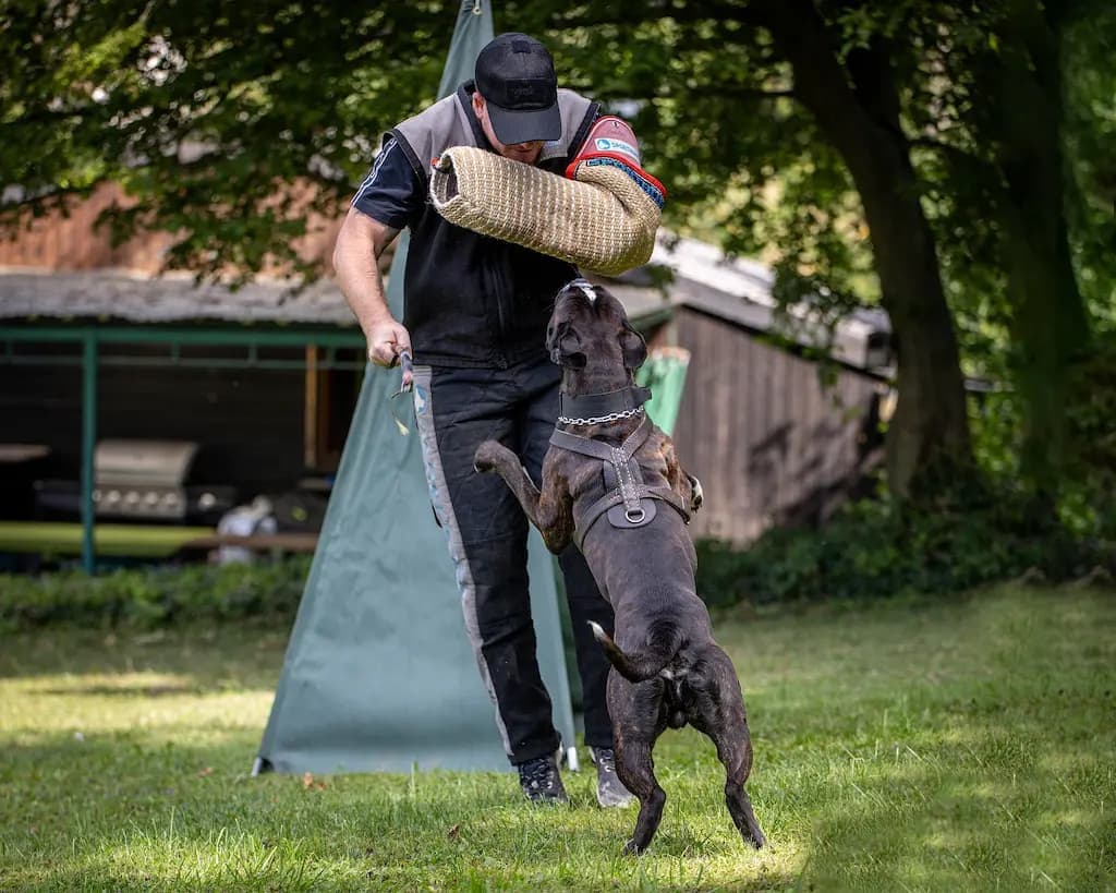 Schutzdienst-Training beim Boxer-Klub Heilbronn